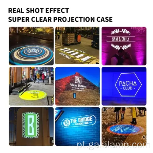 150W LED ao ar livre LED LOGO LOGO E PUNDIMENTO